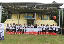 Sahabat Ganjar Kabupaten Mesuji Bagikan Sembako Kepada Pendekar Pendekar Pencak Silat