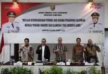 Rakor Dinas Pemuda dan Olahraga se-Provinsi Lampung, Gubernur Arinal Ajak Tingkatkan Partisipasi Pemuda