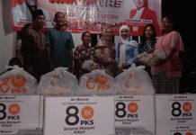 Partai Keadilan Sejahtera Peduli Bantu Korban Banjir di Tuba