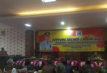 Pemkab Tuba Gelar Peppung Recako/ Sosialisasi Branding “Kabupaten Udang Manis”