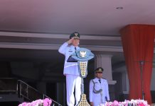 Qudrotul Ikhwan, Menjadi Inspektur Upacara Peringatan HUT Kabupaten Tulang Bawang Ke-26