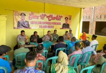 Polsek Simpang Pematang Melaksanakan Jumat Curat di Desa Budiaji