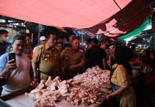 Pastikan Ketersediaan dan Stabilitas Harga Bahan Pokok pasca Hari Raya Idul Fitri, Gubernur Arinal Djunaidi Tinjau Pasar Natar
