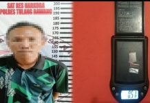 Bawa Narkotika ke Ujung Gunung, Pria 40 Tahun Ditangkap Polres Tulang Bawang