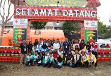 Ibu Riana Sari Arinal Kunjungi Jumbara PMR Tingkat Nasional IX Tahun 2023
