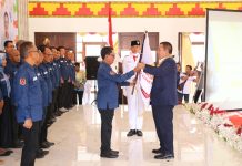 Ketua Umum KONI Lampung Arinal Djunaidi Melantik dan Mengukuhkan Kepengurusan KONI Kota Metro Masa Bakti 2023-2027