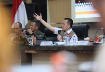 Pj Gubernur Sumsel dan Forkopimda Kumpulkan Bupati/Walikota dan Forkopimda Kabupaten/Kota Bahas Karhutla