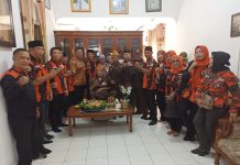 Peringati Hari Ulang Tahun Pemuda Pancasila ke 64, PP Lampung Utara Kunjungi Tokoh Pejuang