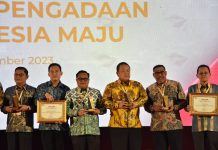 Pemerintah Provinsi Lampung Raih Anugerah Pengadaan 2023 untuk Penggunaan Produk Dalam Negeri Terbesar
