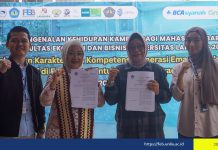 FEB Tutup PKKMB Fakultas dengan Gelora Kemerdekaan