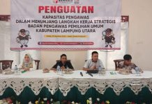 Panwascam dan Staff Ikuti Rakor Penguatan Kapasitas Pengawasan