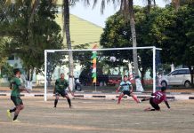 Pj. Gubernur Samsudin Apresiasi Terselenggaranya Turnamen Sepakbola Danrem Cup 043/Gatam dalam Rangka HUT TNI ke- 79, Bangun Kebersamaan dan Semangat Berolahraga
