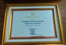 Pemerintah Provinsi Lampung Menerima Penghargaan Wahana Tata Nugraha 2024*