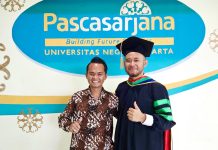 Dosen Unila Dr. Bayu Saputra,M.Pd Meraih Gelar Doktor di Universitas Negeri Jakarta