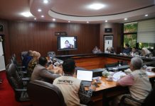 Unila Terima Kunjungan Monev KI Lampung