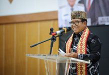 Pj. Gubernur Samsudin Hadiri Rakor Kadispora Kabupaten/Kota se- Provinsi Lampung yang Dibuka Sekretaris Kemenpora Gunawan Suswantoro