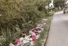 Jorok.!! Tumpukan Sampah Di Perbatasan Desa Fajar Baru Dan Karang Sari Menjadi Ancaman Lingkungan