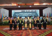Unila Tambah Enam Guru Besar Baru, Perkuat Posisi Akademik