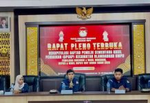 Rapat Pleno PPK Blambangan Umpu, menetapkan DPSHP 25.947 Pemilih
