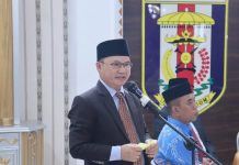 Sekretaris Daerah Saipul, Melepas Kafilah Musabaqoh Tilawatil Qur’an (MTQ) Ke-51 Tingkat Provinsi Lampung Tahun 2024