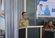 Sekretaris Daerah Saipul, membuka Kegiatan Desiminasi Audit Kasus Stunting (AKS) Semester I