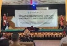 Bupati Way Kanan Resmi Membuka Kegiatan Festival Kebudayaan Daerah Tahun 2024