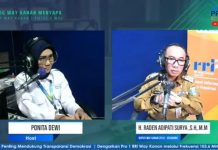 Raden Adipati Surya, Menjadi Narasumber Pada Dialog Way Kanan Menyapa