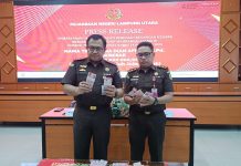 Kejari Lampung Utara Eksekusi Uang Pengganti Dari Terpidana Dian Afrina