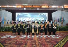 Delapan Guru Besar Unila Resmi Dikukuhkan
