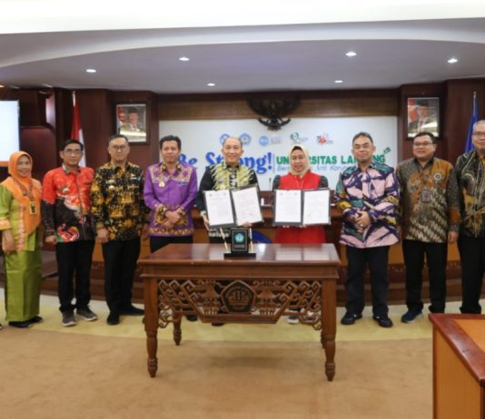Unila Teken MoU Pembangunan Daerah Kabupaten Tanggamus
