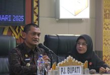 Pj. Bupati Lampung Utara Pimpin Rakor Penyusunan Roadmap Aksi Kolaborasi Penuntasan Sampah