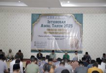 Unila Adakan Istigasah Mengawali Tahun 2025