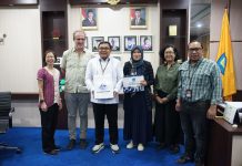Unila Gelar Audiensi dengan Australia Awards in Indonesia