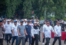 Gubernur Lampung Terpilih dan Wakil Gubernur Terpilih Ikuti Gladi Prosesi Pelantikan