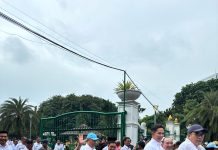 Bupati dan Wakil Bupati Lampung Barat Terpilih Lakukan Gladi Bersih Menuju Pelantikan di Istana Kepresidenan