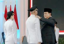Presiden Prabowo Subianto Secara Resmi Melantik Rahmat Mirzani Djausal dan Jihan Nurlela sebagai Gubernur dan Wakil Gubernur Lampung Periode 2025-2030