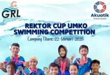 Harumkan Nama Daerah, GRL Way Kanan Raih 36 Medali pada Event Rektor Cup Swimming Competition UMKO