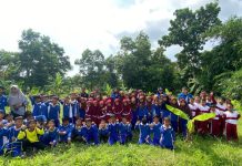 Kelompok KKN Universitas Lampung Gelar Program “Kecil Menanam, Dewasa Memanen” untuk Konservasi Ekosistem Darat