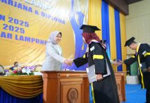 Rektor Hadiri Wisuda Universitas Terbuka Periode 1 2025