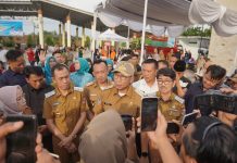 Sambut Ramadhan dan Idul Fitri Gubernur Lampung Tinjau Pasar Murah di Kotabumi