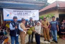 Pemkab Way Kanan Distribusikan 4.480 Tabung Gas LPG 3 Kg dalam Operasi Pasar Selama Seminggu
