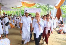 Hadiri Upacara Melasti, Wagub Jihan Nurlela Tegaskan Harmoni dalam Keberagaman di Provinsi Lampung