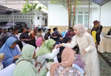 Wagub Jihan Nurlela Gelar Open House Hari Raya Idul Fitri 1446 H di Rumah Dinas Wakil Gubernur Lampung, Kecamatan Enggal, Bandarlampung
