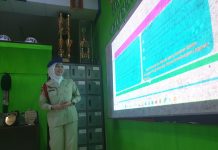 Menwa Batalyon 201 Unila Laksanakan Kursus Dinas Staf