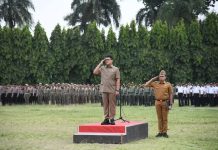 Ketua DPRD Lampung Jadi Inspektur Upacara Bulanan