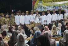 Wakil Bupati Lampung Utara Hadiri Canggot Lebaran Cangget Bagha di Tiyuh Ratu Jaya