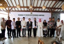 Wagub Jihan Nurlela Hadiri Halalbihalal TP Sriwijaya, Beri Apresiasi atas Kontribusi yang Signifikan dalam Pembangunan Daerah
