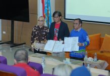 Unila dan Kreasi Prasasti Perdamaian Tanda Tangani PKS