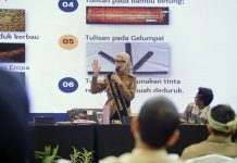 Wagub Jihan Nurlela Jadi Narasumber pada Acara Penggalian Naskah Kuno Nusantara sebagai Ingatan Kolektif Nasional yang Digelar Dinas Perpustakaan dan Kearsipan Provinsi Lampung