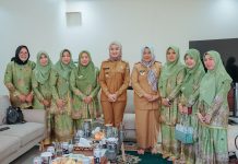 Wagub Jihan Nurlela Terima Kunjungan PW Muslimat NU Lampung Terkait akan Digelarnya Harlah ke-79 pada 3 Mei 2025 Mendatang